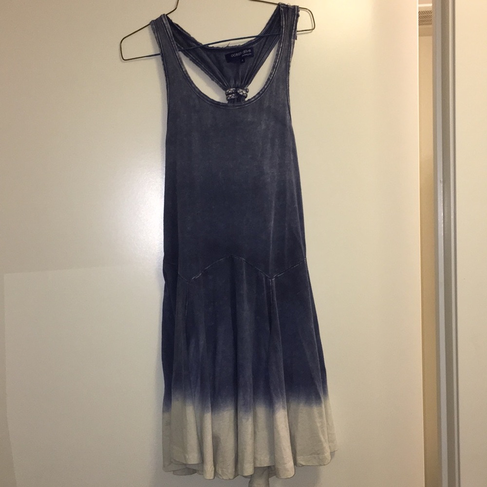 Purple ombré sun dress